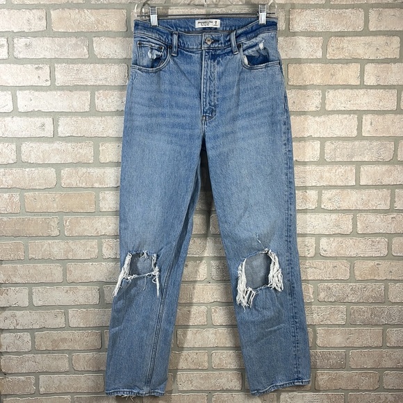 Abercrombie & Fitch Denim - Abercrombie & Fitch High Rise 90s Straight Jeans- Size 28